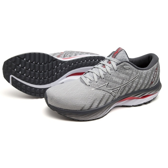 🆕️ Mizuno Wave Inspire 19 Running Shoes - Like New in Harbor Mist / White - Picture 16 of 16